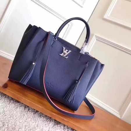 Louis Vuitton Outlet original lockmeto lockme Tote Bag M54569 blue