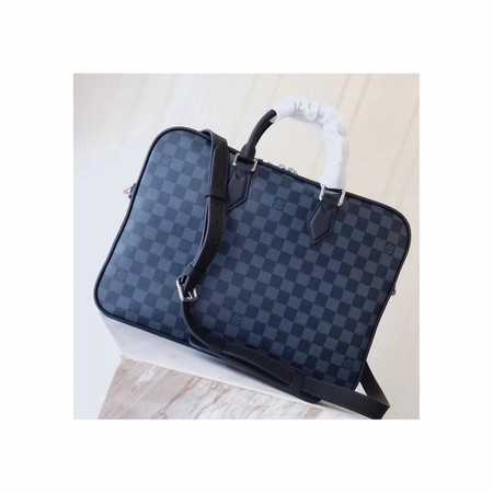 2018 Louis Vuitton Outlet DANDY BRIEFCASE SLIM N63298 black