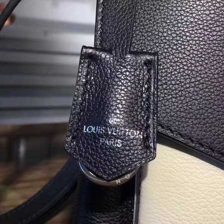 Louis Vuitton Outlet original Leather MY LOCKME 54849 black with white