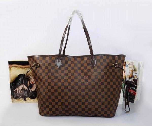 Louis Vuitton Outlet damier ebene canvas neverfull gm n41357