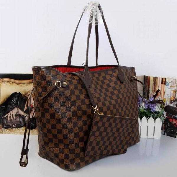 Louis Vuitton Outlet damier ebene canvas neverfull gm n41357