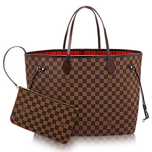 Louis Vuitton Outlet damier ebene canvas neverfull gm n41357