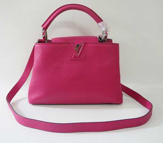 2014 Louis Vuitton Outlet mini capucines bag bb m94517 rose red