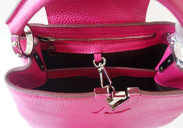 2014 Louis Vuitton Outlet mini capucines bag bb m94517 rose red