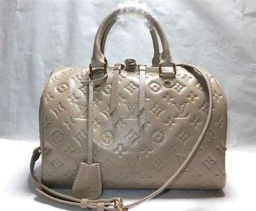 Louis Vuitton Outlet monogram empreinte speedy bandouliere 25 M40762 grey