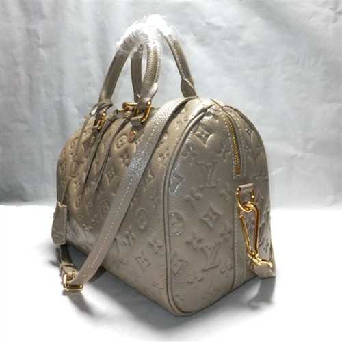 Louis Vuitton Outlet monogram empreinte speedy bandouliere 25 M40762 grey