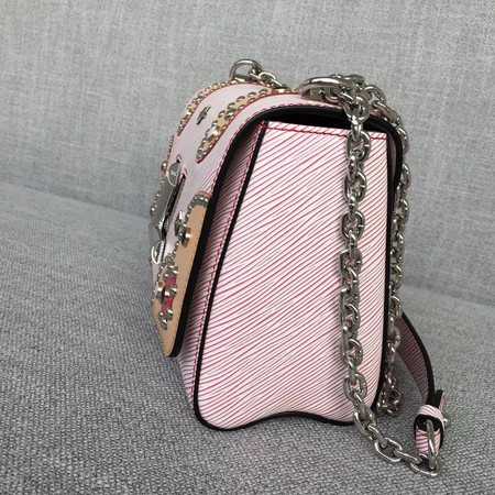 Louis Vuitton Outlet TWIST Original leather Shoulder Bag 50272 pink