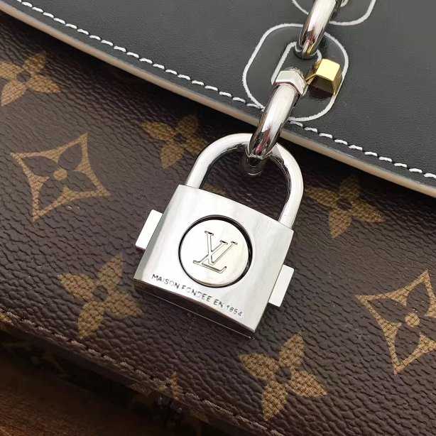 2017 Louis Vuitton Outlet original chain it bag bb monogram M44114