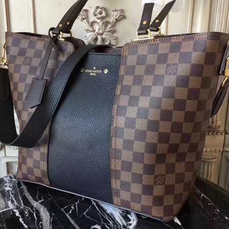 Louis Vuitton Outlet Damier canvas JERSEY 11023 black