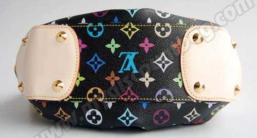 Louis Vuitton Outlet handbag monogram multicolore judy pm m40258 (black)