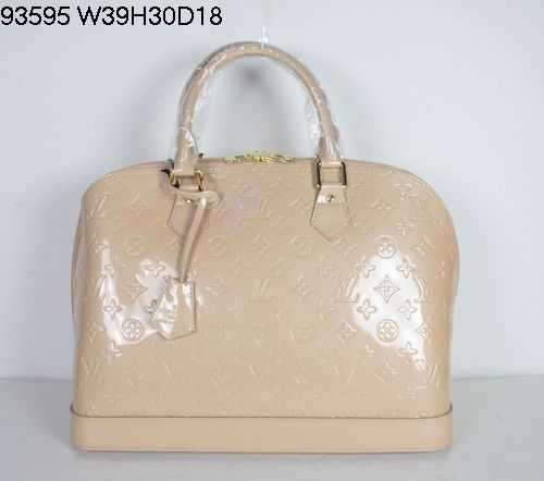 Louis Vuitton Outlet monogram vernis alma mm m91610 pink