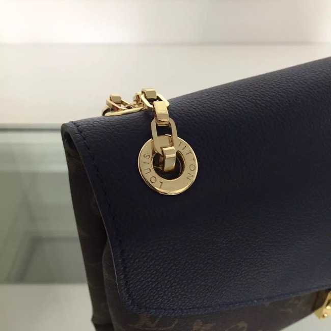 Louis Vuitton Outlet Monogram Canvas Pallas Chain 41246 Dark Blue