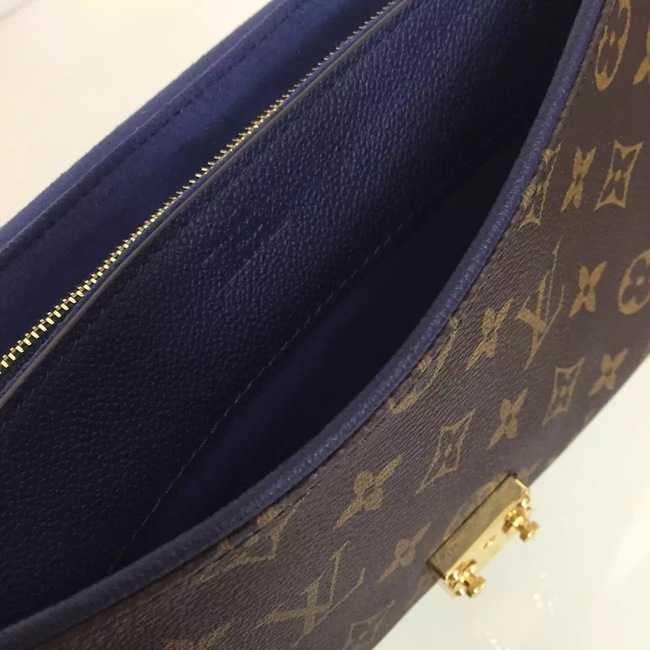 Louis Vuitton Outlet Monogram Canvas Pallas Chain 41246 Dark Blue