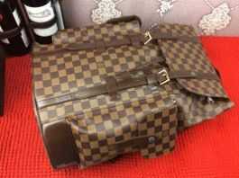 2015 Louis Vuitton Outlet new model backpack 41379 coffee