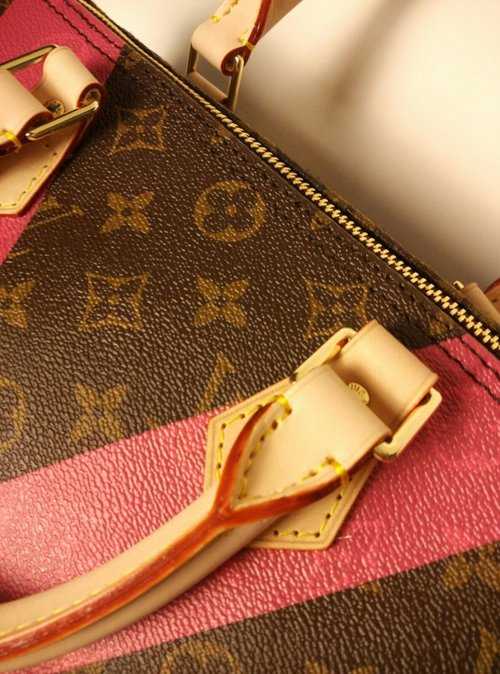 Louis Vuitton Outlet MONOGRAM V SPEEDY 30 Bag M41533 Rose