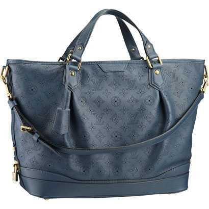 Louis Vuitton Outlet Mahina Leather Stellar GM M93464 blue