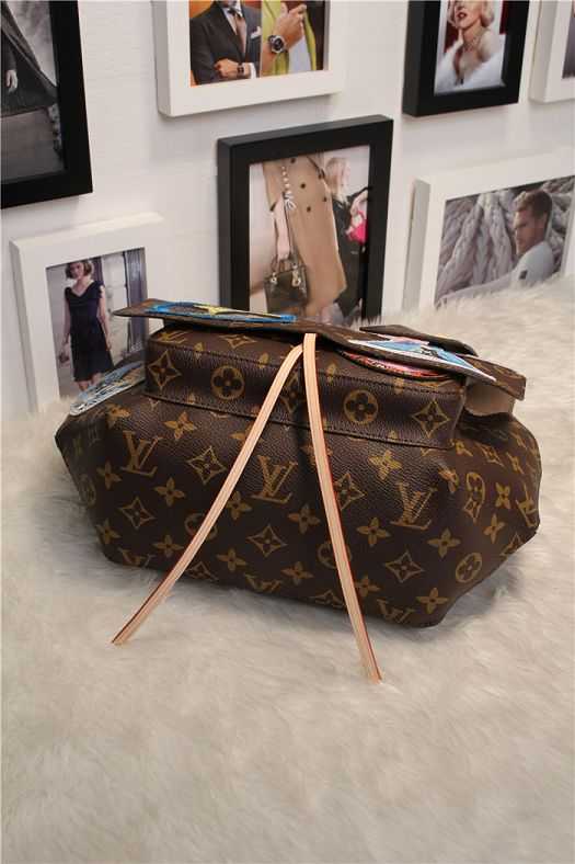 Louis Vuitton Outlet Damier Ebene Canvas original leather M40286 brown