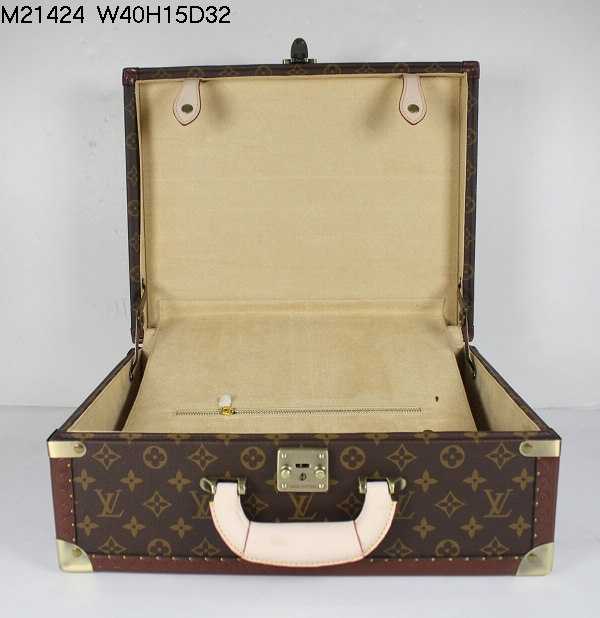 Replica Louis Vuitton Outlet Monogram Canvas Jewellery Case with Mirror M20020