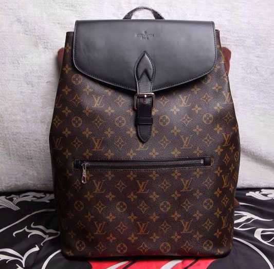 2014 Louis Vuitton Outlet monogram macassar canvas backpack m40637