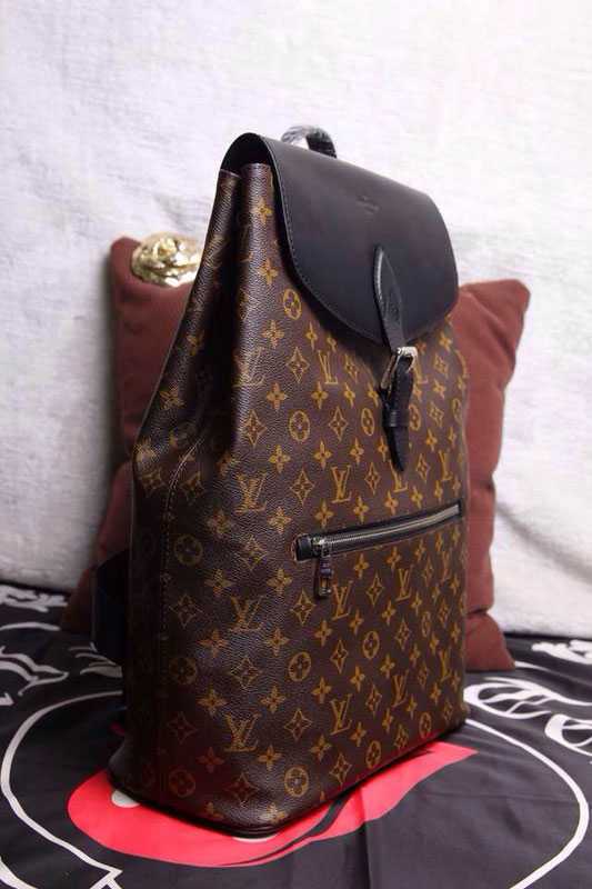 2014 Louis Vuitton Outlet monogram macassar canvas backpack m40637