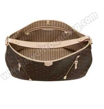 Louis Vuitton Outlet handbag monogram canvas delightful gm m40354