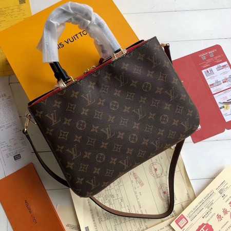 Louis Vuitton Outlet original Monogram Canvas MILLEFEUILLE M44254 red