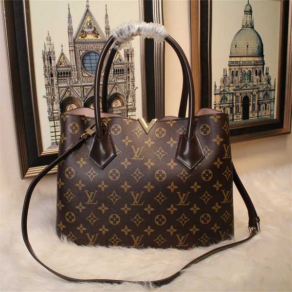 Louis Vuitton Outlet Monogram Canvas Tote Bag 7922 Coffee