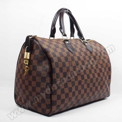 Louis Vuitton Outlet handbag damier canvas speedy 35 n41523