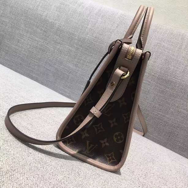 2017 Louis Vuitton Outlet original popincourt pm M43463 taupe glace