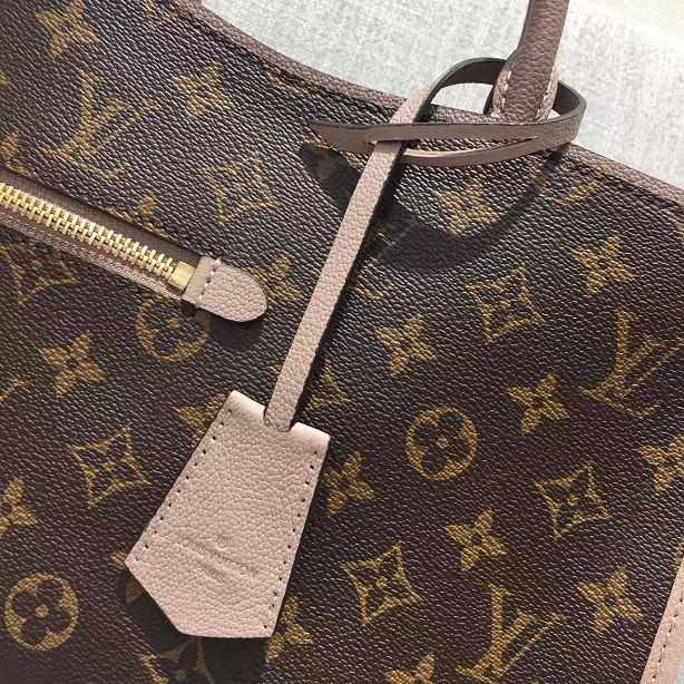 2017 Louis Vuitton Outlet original popincourt pm M43463 taupe glace