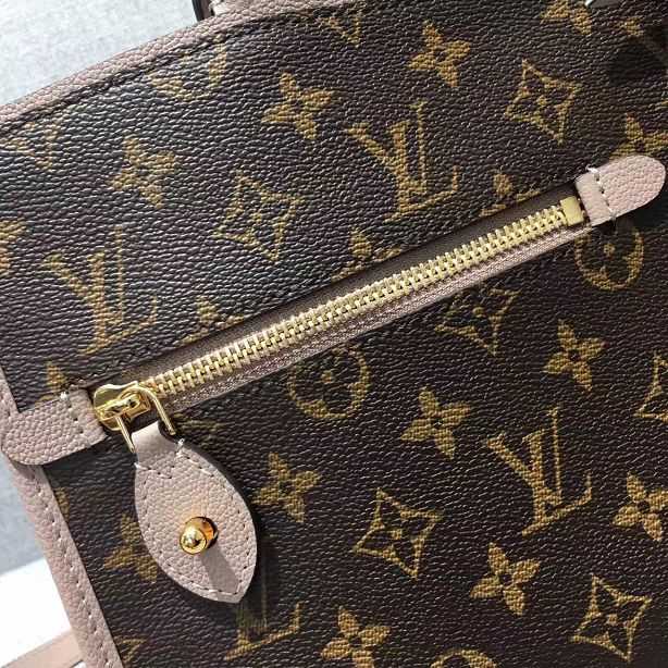 2017 Louis Vuitton Outlet original popincourt pm M43463 taupe glace