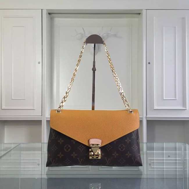 Louis Vuitton Outlet Monogram Canvas Pallas Chain 41246 Yellow