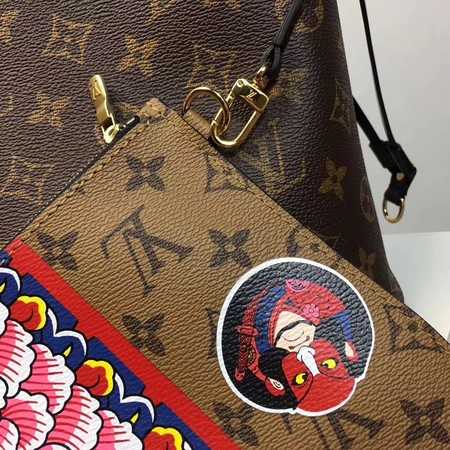 Louis Vuitton Outlet Original neverfull mm monogram handbags M43499