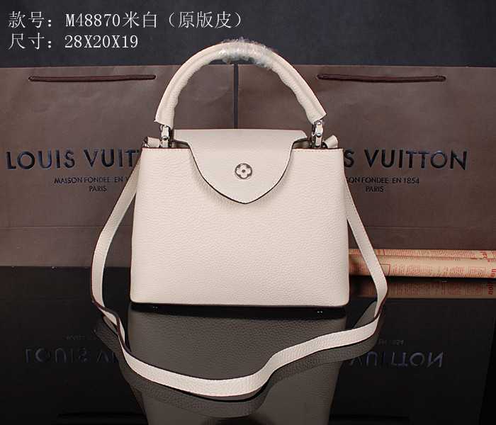 2014 Louis Vuitton Outlet original leather M48870 off white