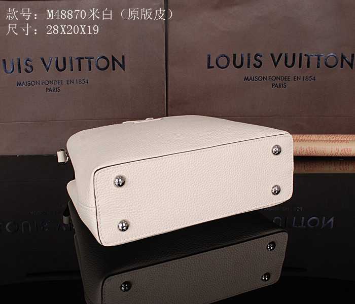 2014 Louis Vuitton Outlet original leather M48870 off white