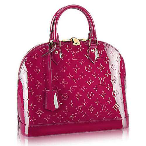 Louis Vuitton Outlet Monogram Vernis Alma MM M90098 Indian Rose