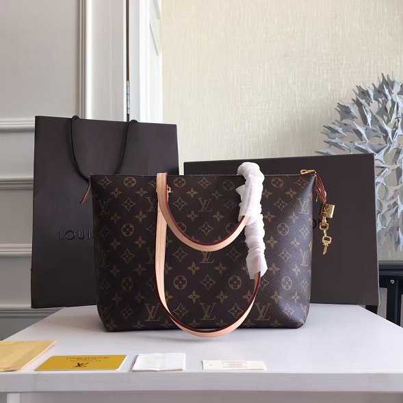 2016 Louis Vuitton Outlet monogram canvas iena pm m42268