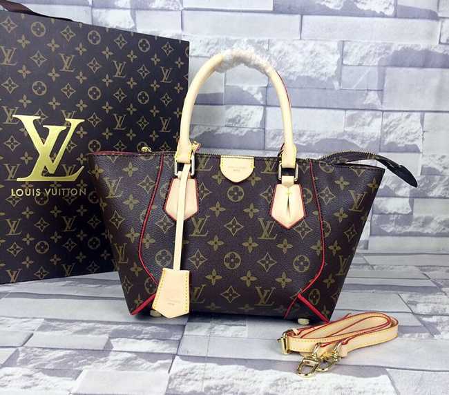 Louis Vuitton Outlet Monogram Canvas Caissa Tote BB Bag M41807 Apricot