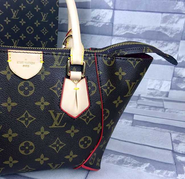 Louis Vuitton Outlet Monogram Canvas Caissa Tote BB Bag M41807 Apricot