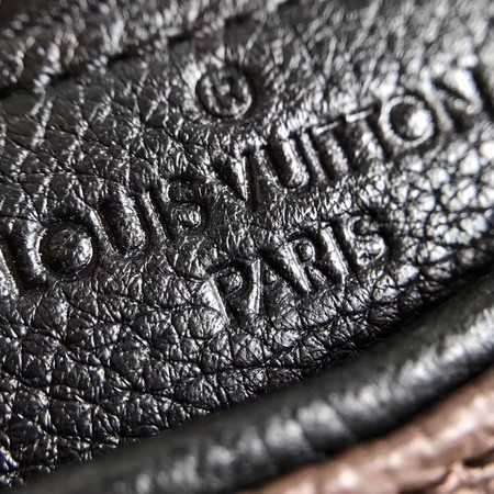 Louis Vuitton Outlet Monogram Canvas Pallas Original leather M42810 black