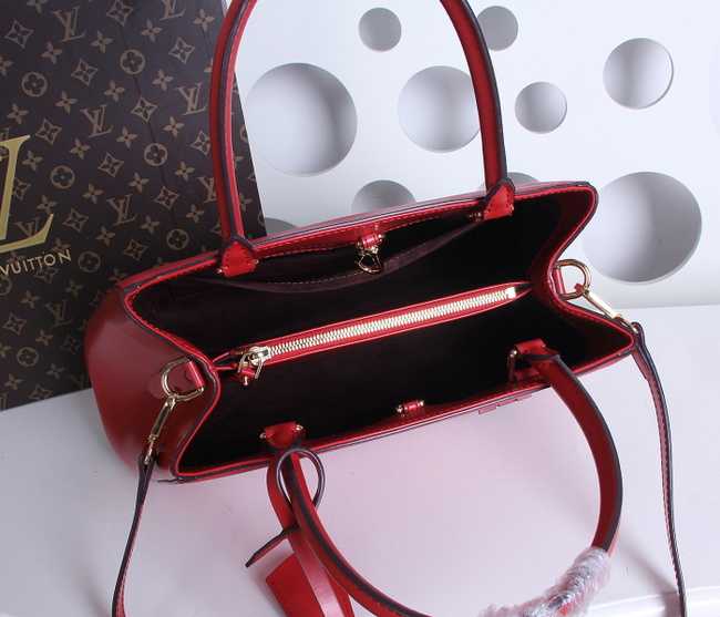 Louis Vuitton Outlet Epi Leather Montaigne MM Tote Bag M41056 Red