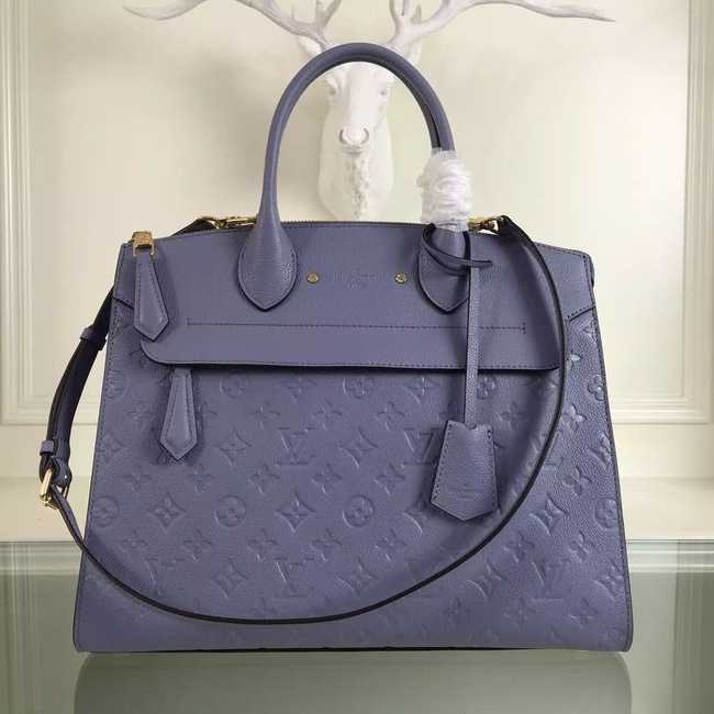 Louis Vuitton Outlet Monogram Empreinte Pont Neuf MM M41751 Denim