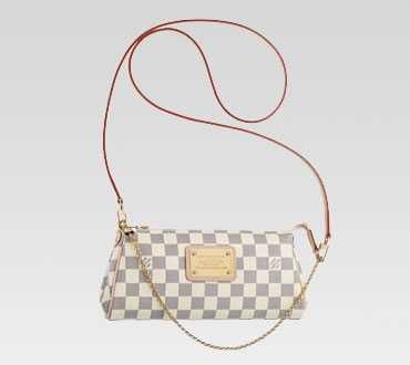 Louis Vuitton Outlet handbag damier azur canvas eva clutch n55214