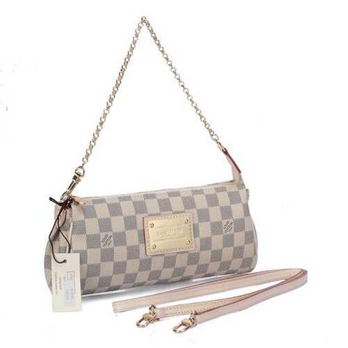 Louis Vuitton Outlet handbag damier azur canvas eva clutch n55214