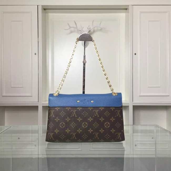 Louis Vuitton Outlet Monogram Canvas Pallas Chain 41246 Blue