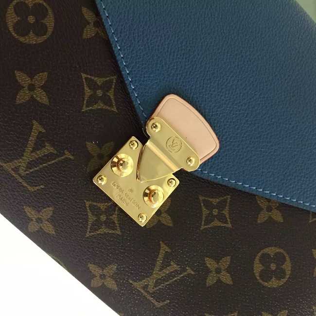 Louis Vuitton Outlet Monogram Canvas Pallas Chain 41246 Blue