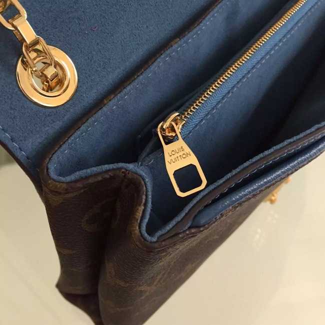 Louis Vuitton Outlet Monogram Canvas Pallas Chain 41246 Blue