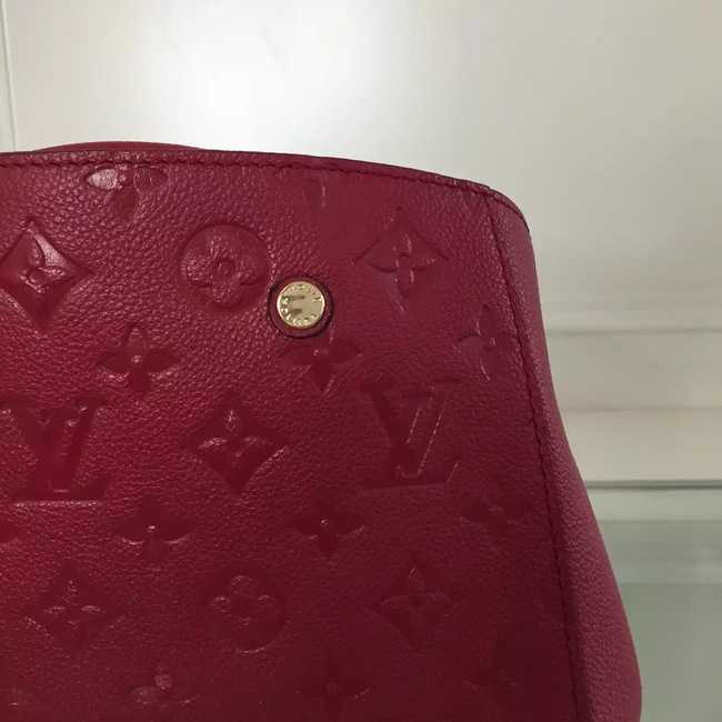 Louis Vuitton Outlet Monogram Empreinte Original leather 41061 Burgundy