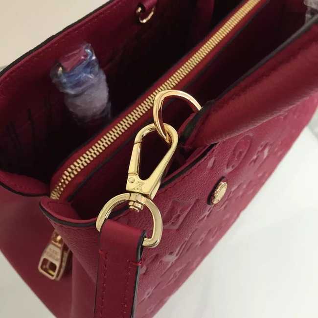 Louis Vuitton Outlet Monogram Empreinte Original leather 41061 Burgundy