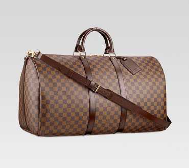 Louis Vuitton Outlet handbag damier canvas keepall bandouliere 55 n41414